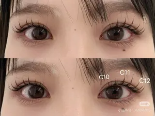 マツエク・マツパ 佐々木 茜のマツエク・マツパデザイン