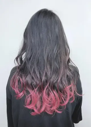 ロング ヘアアレンジ 韓国風くびれヘア/ 小顔レイヤー🧿小林のヘアスタイル