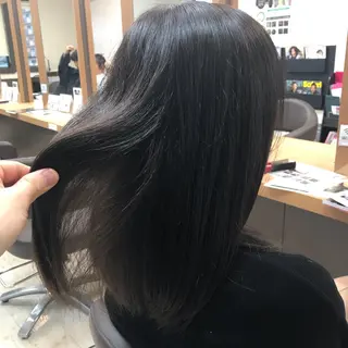 ロング カラー Lien 深井店のヘアスタイル