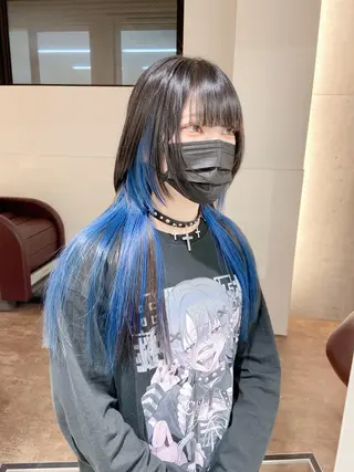 ロング カラー Amelie所属・Amelie yunのヘアスタイル