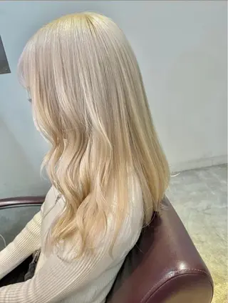 カラー zest/bis Rin ʚ🎀ɞのヘアスタイル