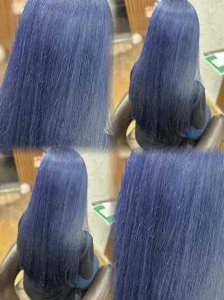 ロング ハイトーン×艶カラー 🤍MIZUKIのヘアスタイル
