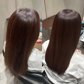 ゆあ♡ 髪質改善×美髪矯正のヘアスタイル