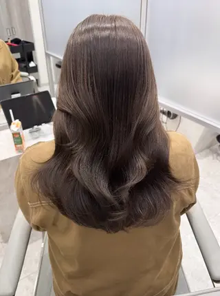 ミディアム カラー 髪質改善/札幌/大通 店長 ヨシカワアツシのヘアスタイル