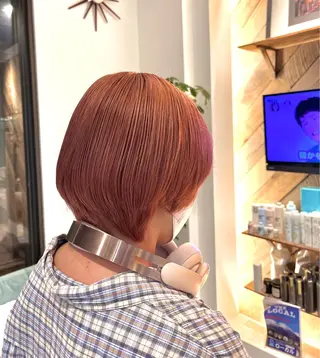 ミディアム レイヤーカット 湘南台/高倉航汰のヘアスタイル