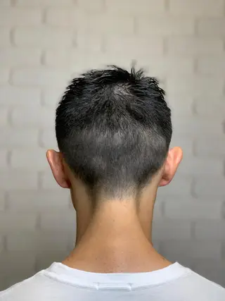 ショート ヒロ銀座プレミアムバーバー銀座店所属・田中 心のヘアスタイル