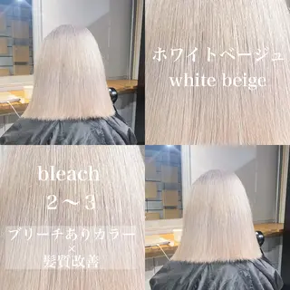 ロング カラー ️💕淡いハイトーン 💕︎︎ひかるのヘアスタイル