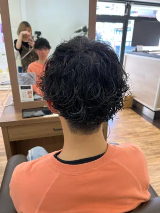 メンズ 鬼松沙弥 ❤︎メンズパーマのヘアスタイル