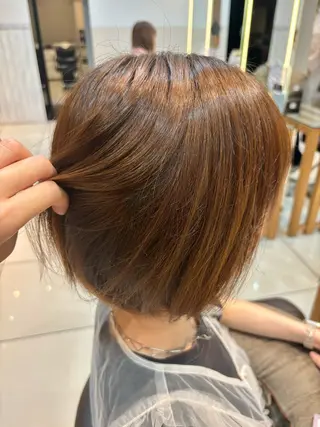 ショート 🌈暖色カラー LOHASせいな🌈のヘアスタイル