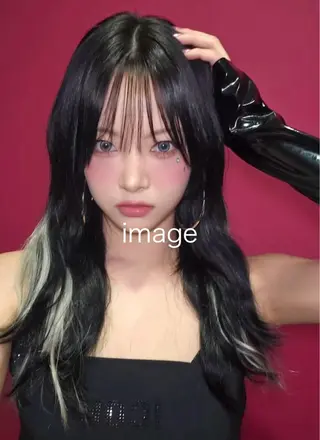 ロング 原田 智行のヘアスタイル