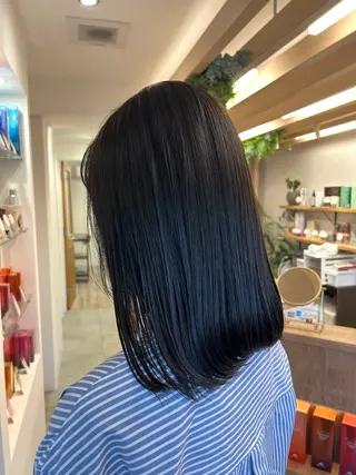 カラー 西新  MAHIRO 🩵🫧艶髪🩵🫧のヘアスタイル