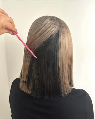 ミディアム Hana ハイトーン🕯🩰のヘアスタイル