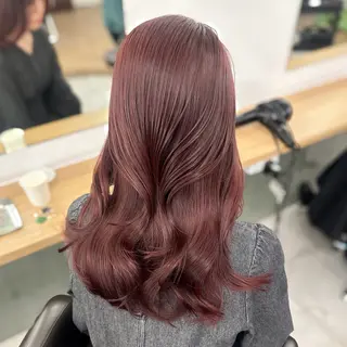 セミロング カラー ブリーチなし/レイヤ ー特化🌈Tommyのヘアスタイル