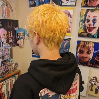 ショート カラー fuwat所属・秋葉原でカラーする なら🐉ちぇーたんのヘアスタイル