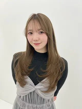 ロング COAPLUS所属・透明感color特化 🪄cocoroのヘアスタイル