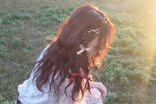 ロング カラー ヘアアレンジ 🍒暖色カラー /やぎふうか🍒のヘアスタイル