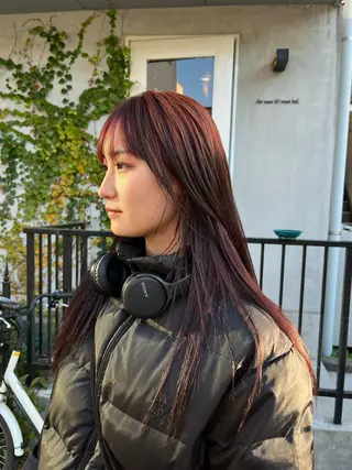 ロング ticro所属・TAKAHASHI KANNAのヘアスタイル