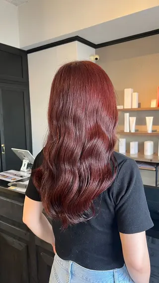 ロング カラー VISEO ／ Suzuのヘアスタイル