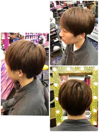 ショート メンズ 今泉 周のヘアスタイル