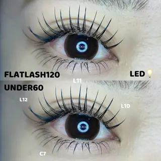 マツエク・マツパ AKANE 🩵のマツエク・マツパデザイン