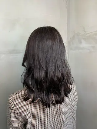 セミロング カラー Nishida Ryomaのヘアスタイル
