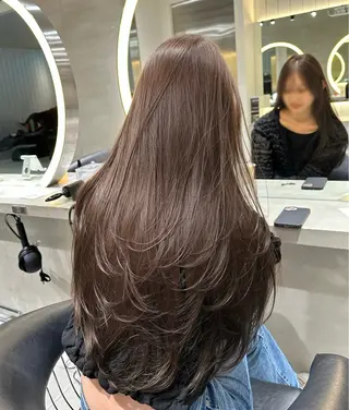 ミディアム コウスケ/ lond uluのヘアスタイル