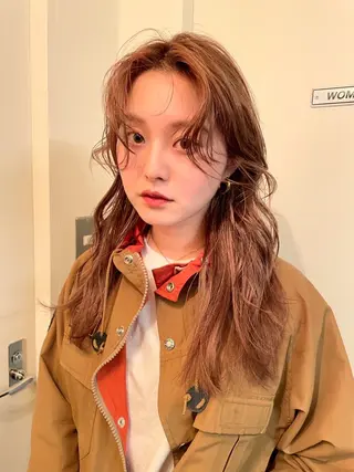 セミロング カットモデル募集🦕 ／池田翔太のヘアスタイル