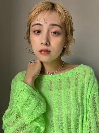 カラー MINX The pass所属・透明感ケアカラー/ レイヤー/ryokaのヘアスタイル