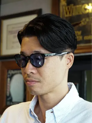 ショート DAU BARBER SHOP 青山所属・金浜 大樹のヘアスタイル