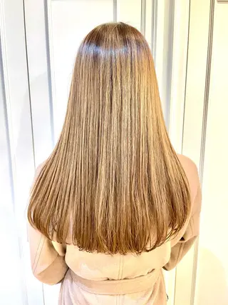 ロング ✨シルクストレート✨ 美髪髪質改善Yukiのヘアスタイル