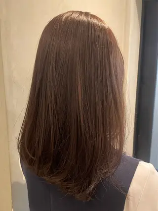 ミディアム カラー NA NAのヘアスタイル