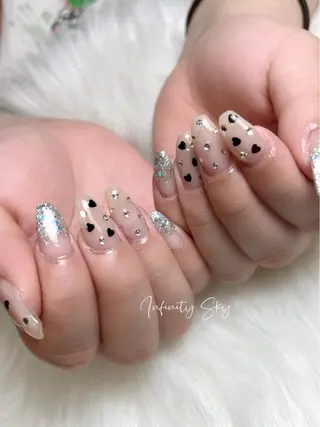 ネイル infinity skyのネイルデザイン
