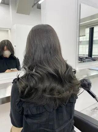 カラー 上品ツヤ/ブラウン タイキ🤎🏹のヘアスタイル