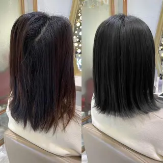 ミディアム カラー パーマ ヘアアレンジ メンズ キッズ ネイル マツエク・マツパ アイブロウ 【乾かすだけの感動】 松田創太のヘアスタイル