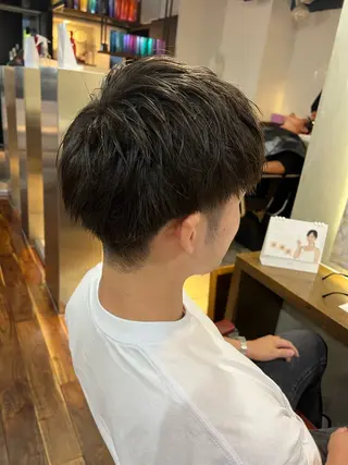 メンズ 透明感カラー🌱 🍑天野琴音🍑のヘアスタイル