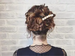 ヘアアレンジ la fith所属・rico_by ヘアとアイブロウのヘアスタイル