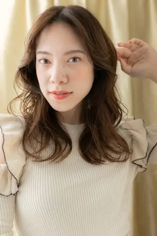 ロング カラー パーマ モッズヘア越谷店所属・棚村 竜太のヘアスタイル