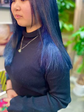 ロング 谷田　雅也 タニダ　マサヤのヘアスタイル