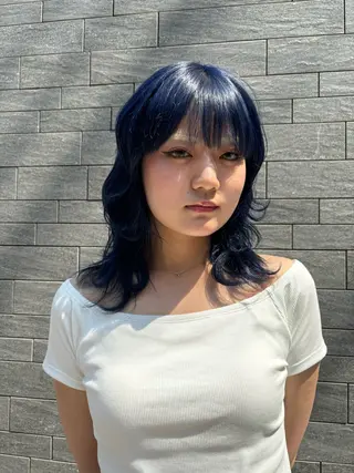 カラー AO所属・Haruka🌺 /ボブ/海外ヘアのヘアスタイル