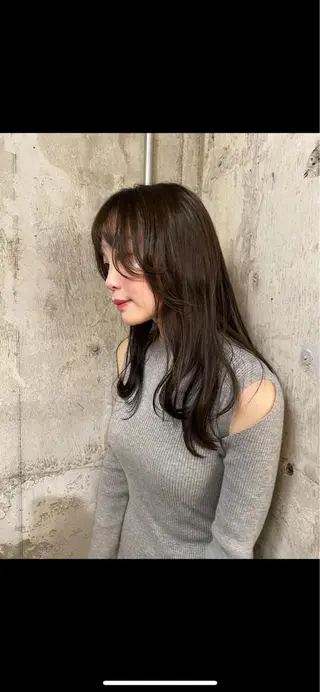 セミロング Tonukoa Rua所属・レディースモデル カット/中川翔太のヘアスタイル