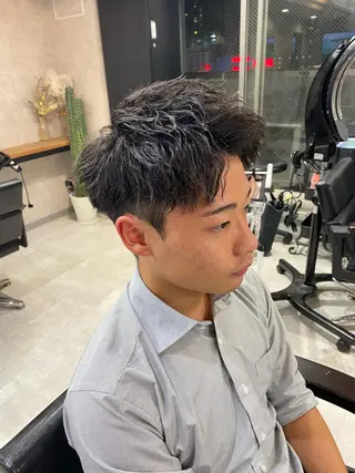 ショート パーマ メンズ 🐉『メンズ美容師』 吉田龍星🐉のヘアスタイル