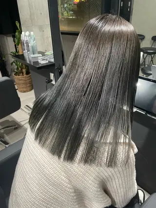 セミロング カラー 髪質改善/艶カラー Hiroakiのヘアスタイル