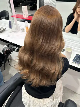 ロング Wカラー/暖色/べ ージュりく©︎🐝のヘアスタイル