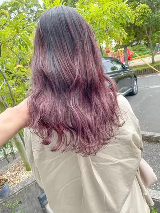 セミロング Lit所属・Lit.豊橋 夏目のヘアスタイル