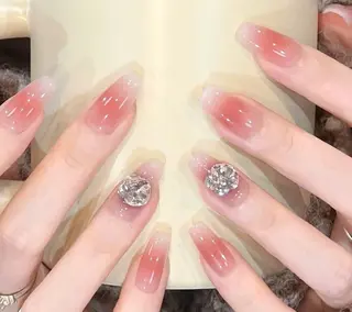 ネイル Miu Miu 🎀 Nailのネイルデザイン