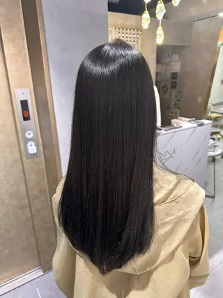 ロング 🩶カラーエクステ 🩶mai໒꒱のヘアスタイル