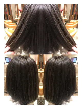 ミディアム カラー Emerge武蔵小杉所属・/本物の髪質改善/ 古川新のヘアスタイル