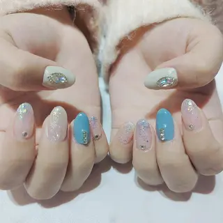 ネイル あ きのネイルデザイン