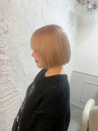 カラー 山浦 那奈のヘアスタイル