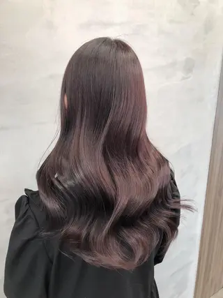 ロング カラー ヘアアレンジ 【美髪特化 髪質改善サイトウ】のヘアスタイル